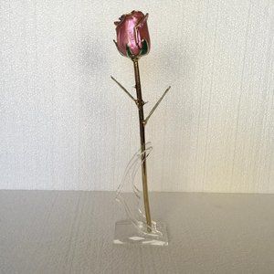 Eternal Love Rose Dipped in 24k Gold Foil V14